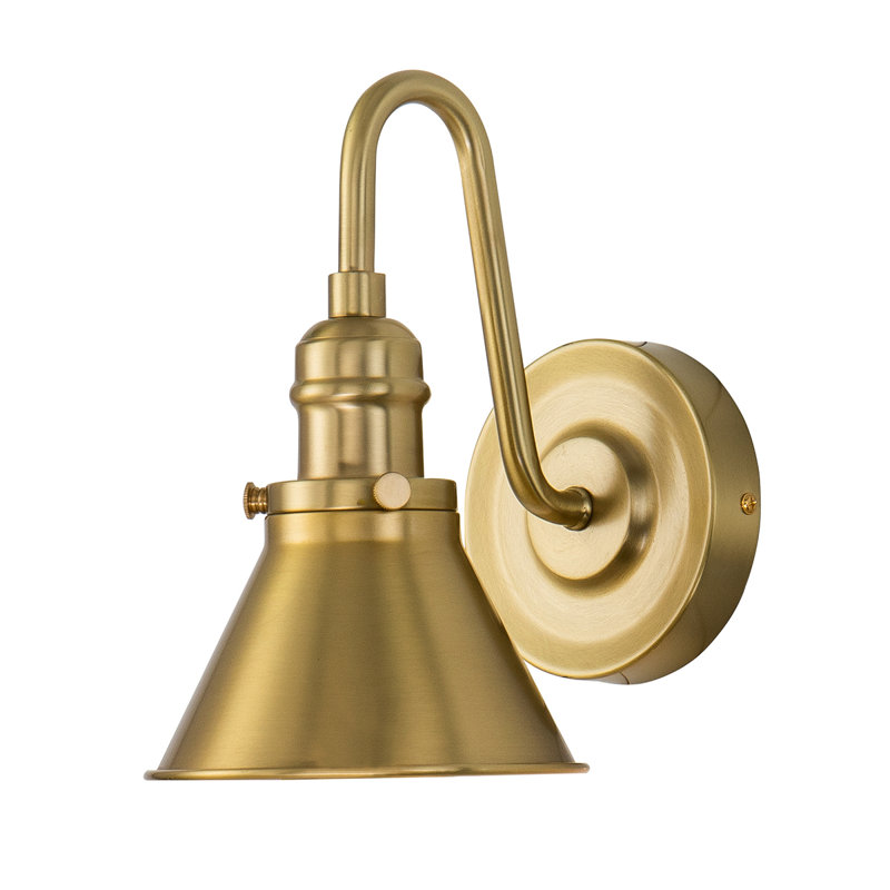 Volya Provence 1 Light Vanity, Gold