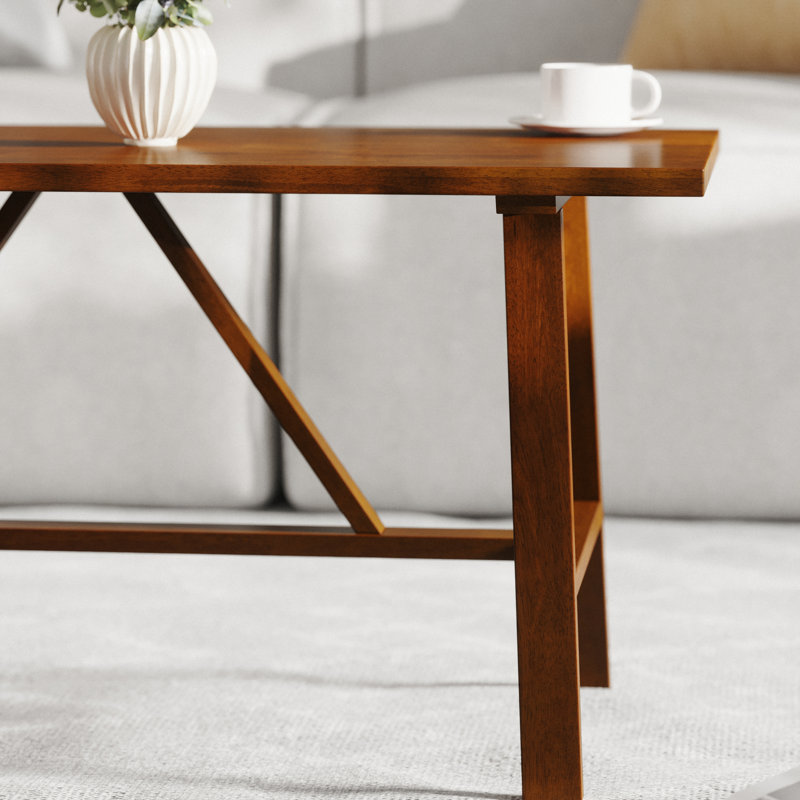 Table basse Dake, Brun
