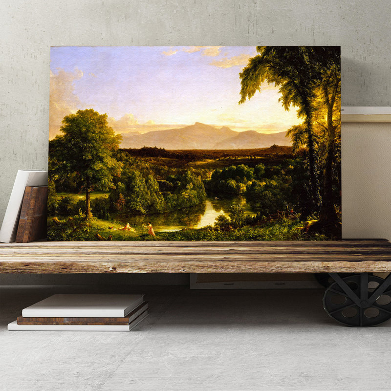 Thomas Cole - Wrapped Canvas Painting, 70cm H x 100cm W