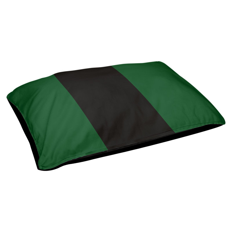 Coussin extérieur Phoenix, Moyen (l 28 po x P 18 po x H 9,5 po), Vert de Good Land / noir / vert de Good Land