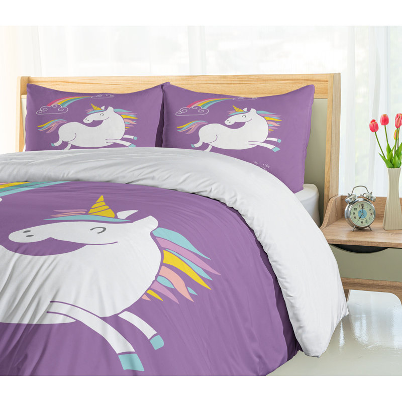 Unicorn Home And Kids [EU ONLY] Duvet Cover Set, Twin