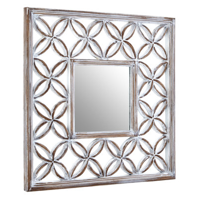 Ferrara Solid Wood Concave Wall Mirror
