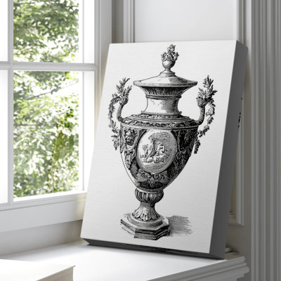 Toile tendue abstraite avec châssis de galerie CCXVI - Prêt à être accroché