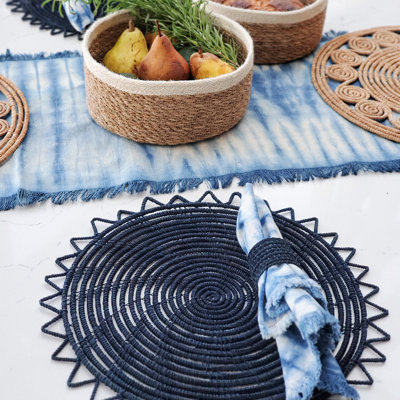 Cosie Jute Geometric Placemat