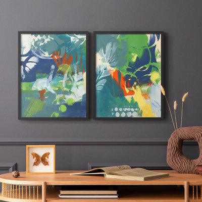 Tropical Graphics I-Premium Framed Print -Ready to Hang - No Nails Required - No Nails Required