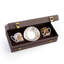 Coffee Cup & Saucer AFRICA ZIMBABWE AND DJERBA Set of 2 in Luxury Box diam. 2.3in, H 2.5in, Cap. 4 oz, Saucer diam. 4.75in