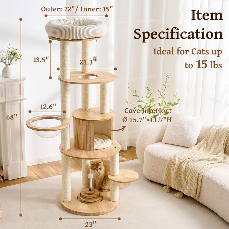 68 " H Cat Tree