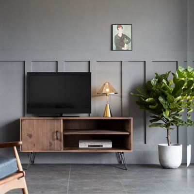 Meuble télé pour meuble télé en bois récupéré de style vintage