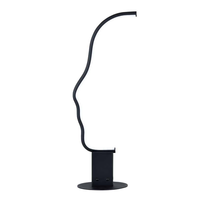 Lampe sur pied DEL 67 po avec USB Derrik