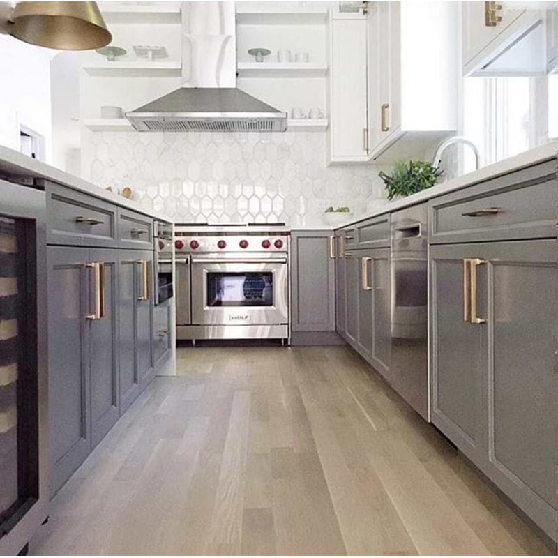 Calacatta 4x8 Beveled Hexagon Polished Marble Tile