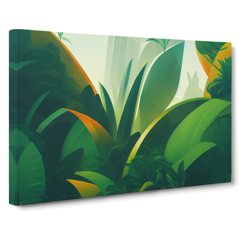 Deep In The Jungle - Wrapped Canvas, 50cm H x 76cm W x 3cm D