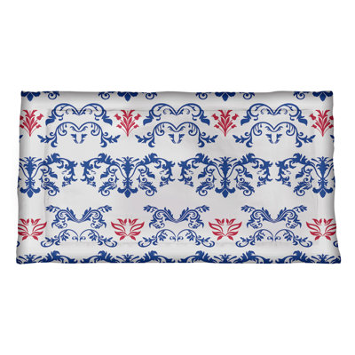 Football Baroque Pattern Pillow Sham