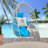 Outdoor Garden Rattan Egg Swing Chair Hanging Chair PE Hanging Chair  Blue-1973497820