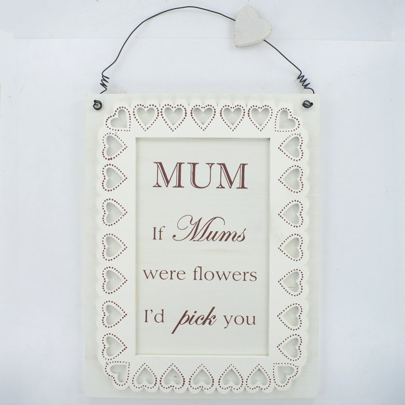Words And Text Wall Decor on Wood