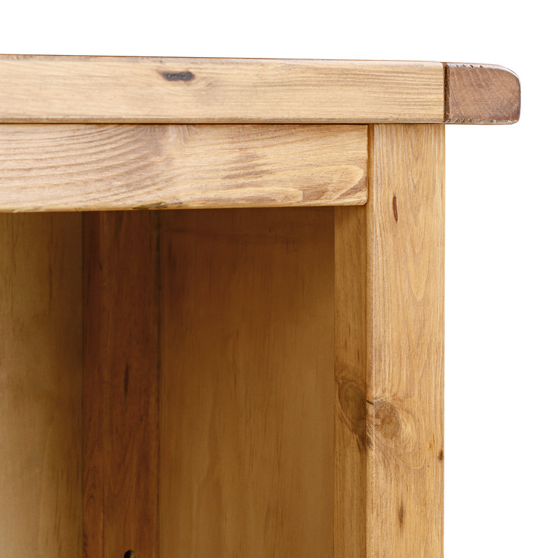 Oneonta 90cm H x 90cm W Standard Bookcase, Waxed