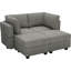 Ensemble de canapé-lit modulaire convertible Neemi-1372717434