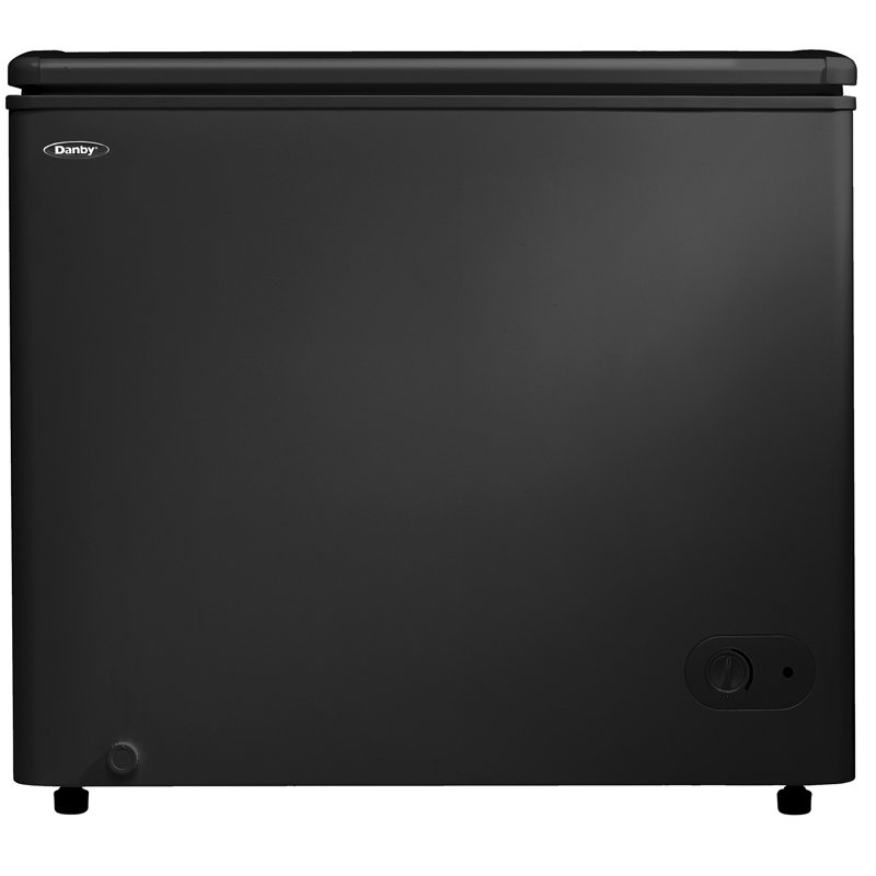 Danby 7,2 pieds cubes Congélateur coffre avec commandes de température réglables, Noir