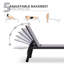 Chaise longue inclinable 66,15 po avec table-88999372