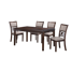 Ziemer 6 - Person Four Leg Dining Set