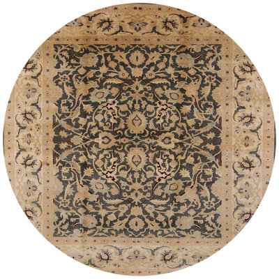Tapis brun / noir Saer