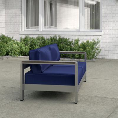Modway Shore Aluminum Outdoor Patio Loveseat by Modway