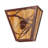 Joslyn Steel Flush Mounted Sconce