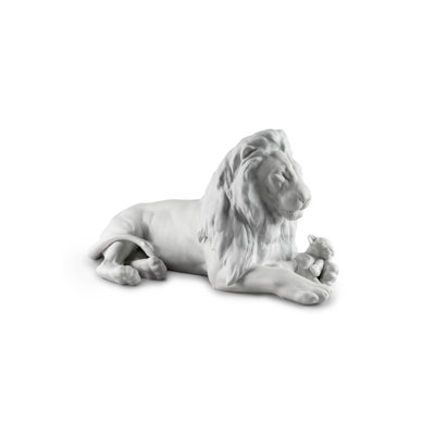 Lion with Cub Figurine -  Lladro, 01009454