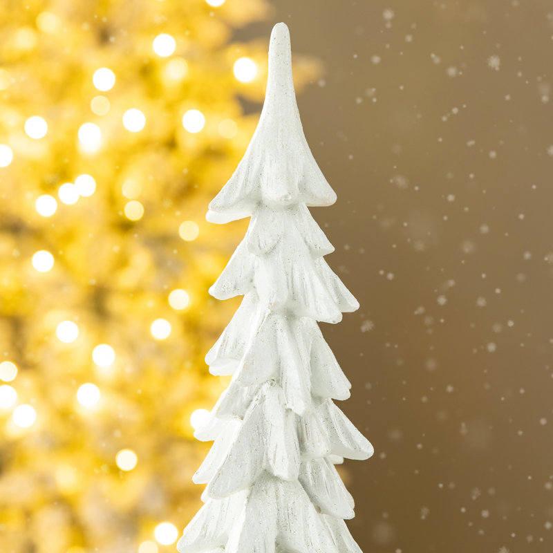 Arbre de Noël en résine, Blanc