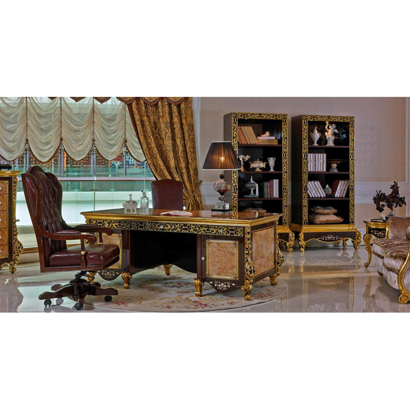 Giorgio Solid Wood Executive Desk