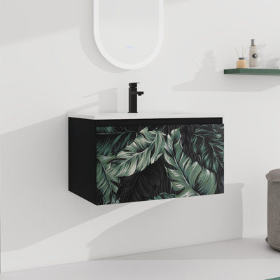 Meuble-lavabo mural Hodnett