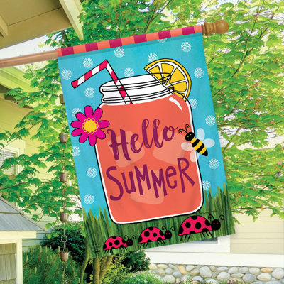 Drapeau «Welcome Summer Lemonade House»