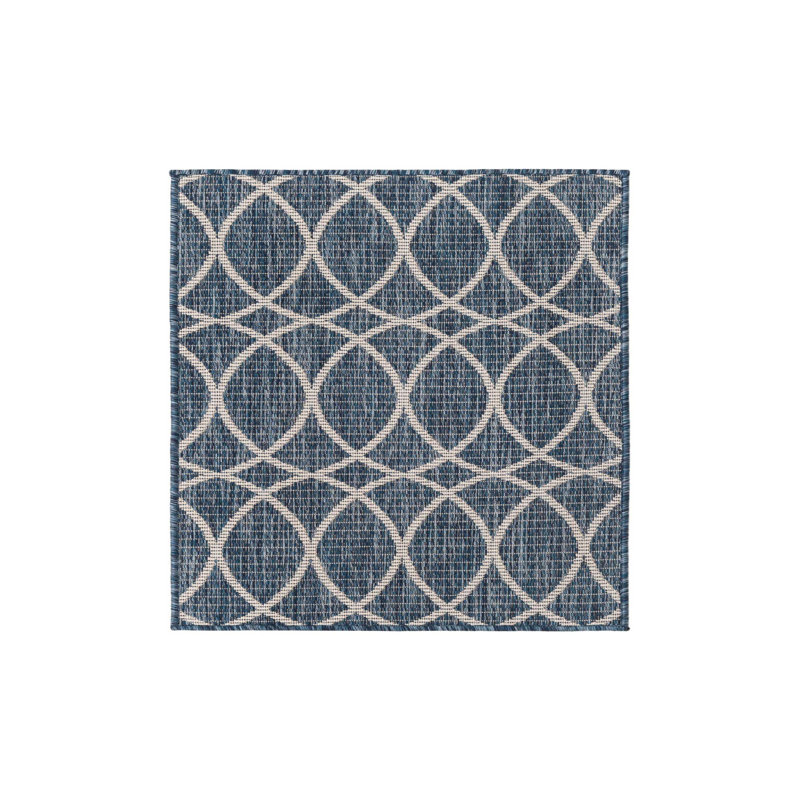 Tapis d'extérieur Blue_Unique, Rectangle 2 pi 2 po x 3 pi