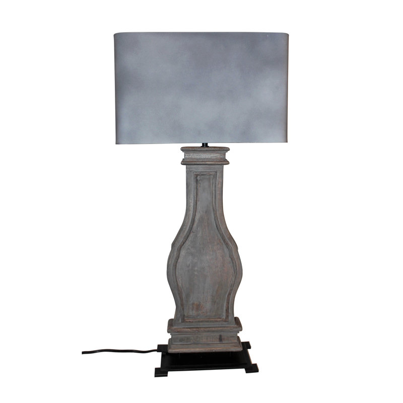 Lampe de table grise 31 "