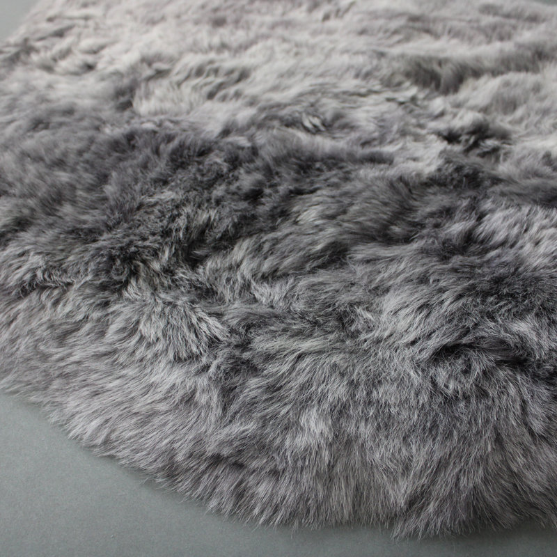 Asa cm Sheepskin Area Rug, Rectangle 65cm x 85cm