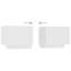 Lafollette TV Stand with LED Lights HiFi Entertainment Center Storage Furniture-348093554