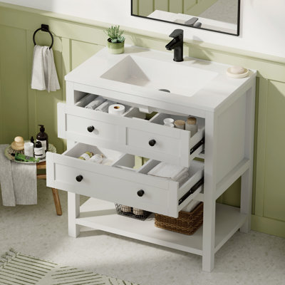 Meuble-lavabo simple Wilce Meltiva