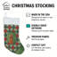 Chaussette de Noël Irish Setter