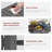 2-Person HDPE Square Outdoor Dining Set-1755017590