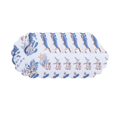 Ensemble de 6 napperons Seahorse Sands