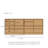 Vella Solid Wood Multi-Drawer Storage Cabinet