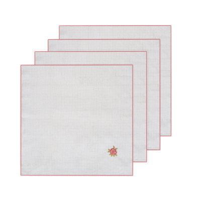 English Rose Table Placemat 20x20 Inch