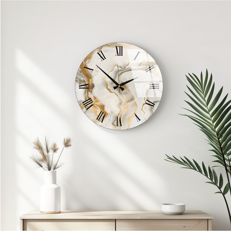 Decorative Glass Wall Clock