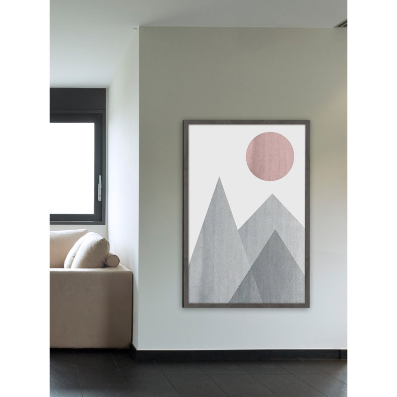 «Alternate Universe» - Impression sur papier encadrée, H 18 po x l 12 po x P 1,5 po, Encadré gris