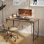 Cartee Computer Desk 80cm Writing Desk Brown Office Desk-1887223998-1887224000
