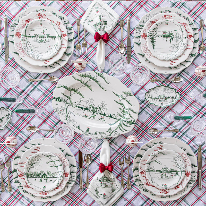 Country Estate Winter Frolic Charger