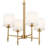 6 - Light Steel Dimmable Classic / Traditional Chandelier-1898204056