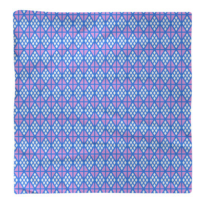 Polyester Geometric Square Napkin