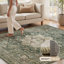 Tapis vert doux doux lavable à la machine pour le salon, la chambre à coucher-130544539-117397857