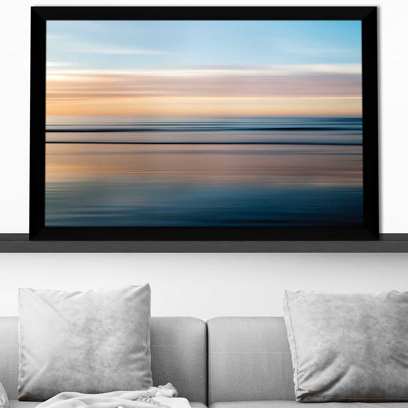 La Jolla Waves par Danita Delimont - photographie, H 27,5 po x l 39,5 po x P 0,75 po, Cadre noir