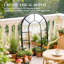 Metal Arch Mirror